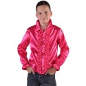 Déguisement chemise disco fuchsia enfant