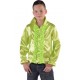 Déguisement chemise disco vert anis enfant (fluo vert)