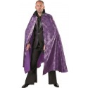 Déguisement cape araignée violette adulte satin deluxe