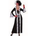 Déguisement cruella dalmatien femme luxe