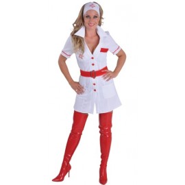 Déguisement infirmière femme nurse love luxe