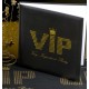 Livre d'or VIP noir or pailleté