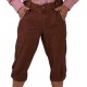 Déguisement pantalon tyrolien brun homme luxe