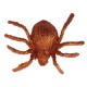 Araignée pailletée orange 6.5 cm les 6