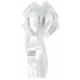 Noeud automatique tulle pans longs couleur 10 cm