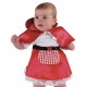 Déguisement chaperon rouge bébé fille luxe