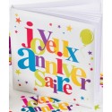 Livre d'or joyeux anniversaire festif