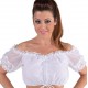 Déguisement Blouse Dirndl blanche femme luxe