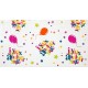 Nappe plastique joyeux anniversaire festif 132 x 220 cm