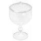 Boîtes à dragées mini coupe transparente et couvercle les 20