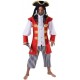 Déguisement capitaine crochet homme pirate luxe