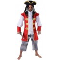 Déguisement capitaine crochet homme pirate luxe