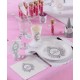 serviette just married blanc deco de table