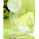 Serviette de table just married papier vert anis les 20