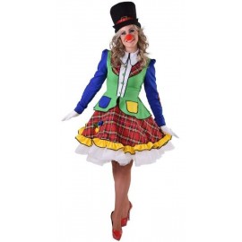 Déguisement clown Pipo femme luxe