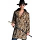 Déguisement manteau pimp léopard homme luxe