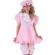 Déguisement bébé rose femme luxe