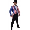 Déguisement queue de pie Stars and Stripes homme luxe