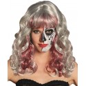 Perruque Bloody Valentina femme Halloween luxe