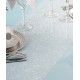 Chemin de table tulle paillete 5 M idee deco avec coloris argent