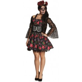 Déguisement La Catrina Dia de los Muertos femme Halloween