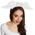Serre-tête ailes d'ange blanc adulte
