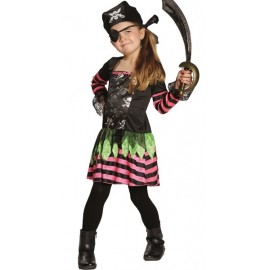 Déguisement pirate fille punky