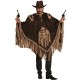 Déguisement poncho cowboy adulte luxe