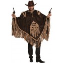 Déguisement poncho cowboy adulte