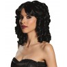 Perruque baroque noire femme