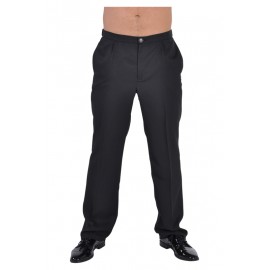 Déguisement pantalon de costume noir homme luxe