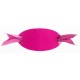 Marque place bonbon carton fuchsia les 10