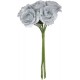 Roses Pailletees Gris