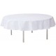 Nappe Ronde Intisse Blanc