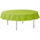 Nappe Ronde Intisse Vert Anis