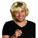 Perruque blonde homme