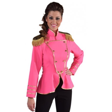 Déguisement veste harmonie fuchsia femme luxe