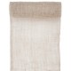 Chemin de table toile de jute blanc 5 M