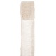 Ruban toile de jute blanc 7 cm x 5 M