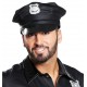 Casquette policier noire adulte