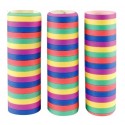 3 rouleaux serpentins couleur de 18 serpentins