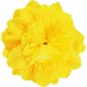 Pince à cheveux fleur jaune (double fleurs) 20 cm