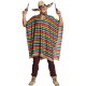 Déguisement mexicain poncho homme