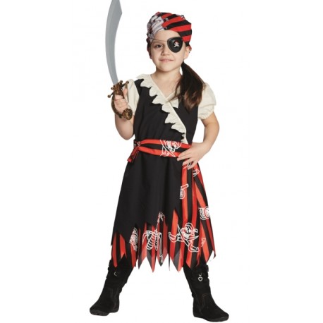 Déguisement pirate fille