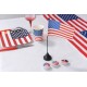 Drapeau de table USA 25 cm