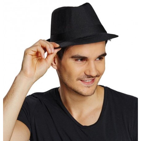 Chapeau Fedora noir homme