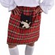 Déguisement kilt écossais homme luxe