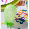 Mini ballons de baudruche vert 8 cm les 25