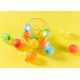 Mini ballons de baudruche vert 8 cm les 25