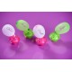 Mini ballons de baudruche rose 8 cm les 25